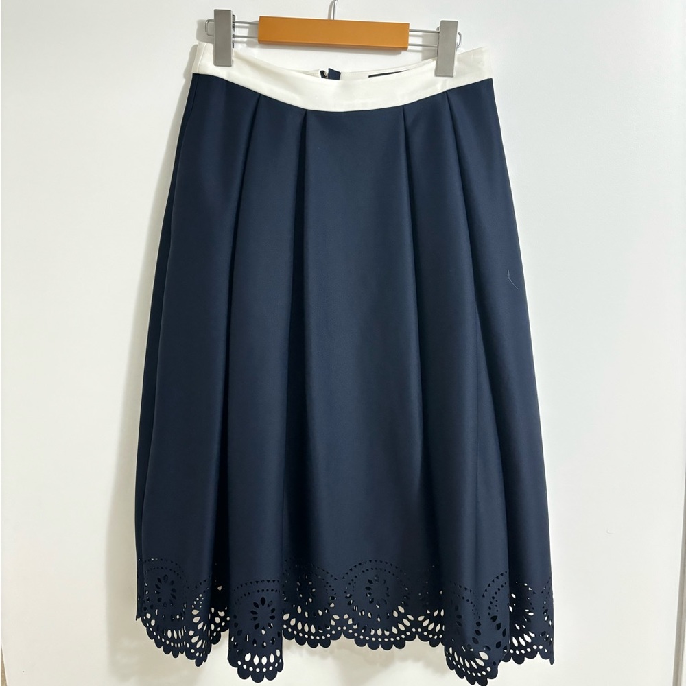Navy blue skirt